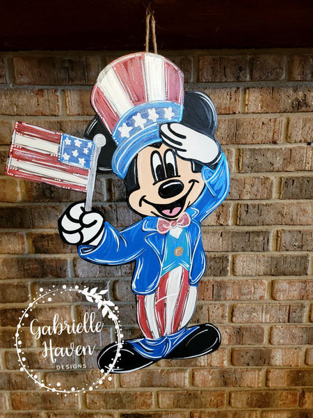 Uncle Sam Mickey Mouse