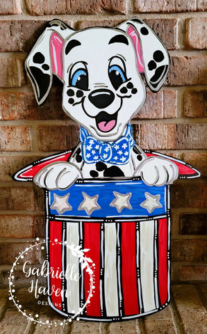 101 Dalmatians Patriotic Uncle Sam Hat- BOY