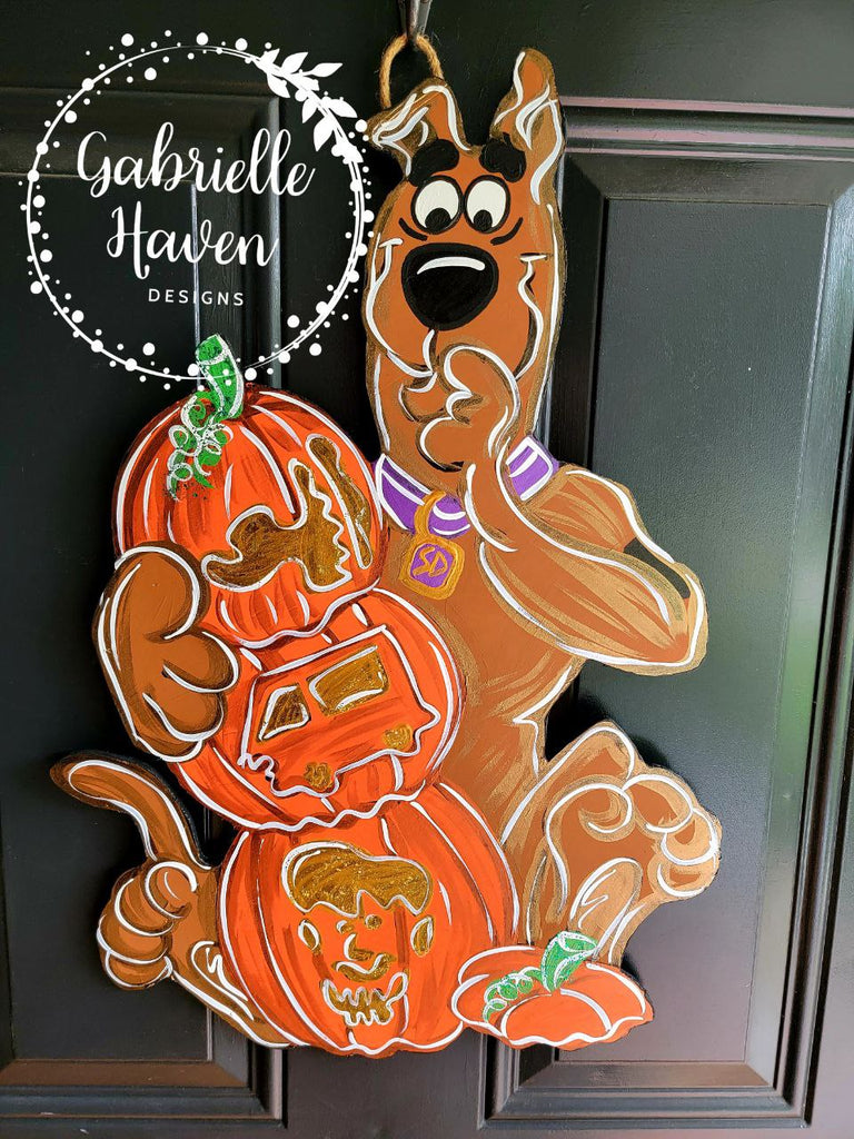 scooby doo pumpkin stencil