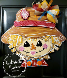 Scarecrow Door Hanger or Sign