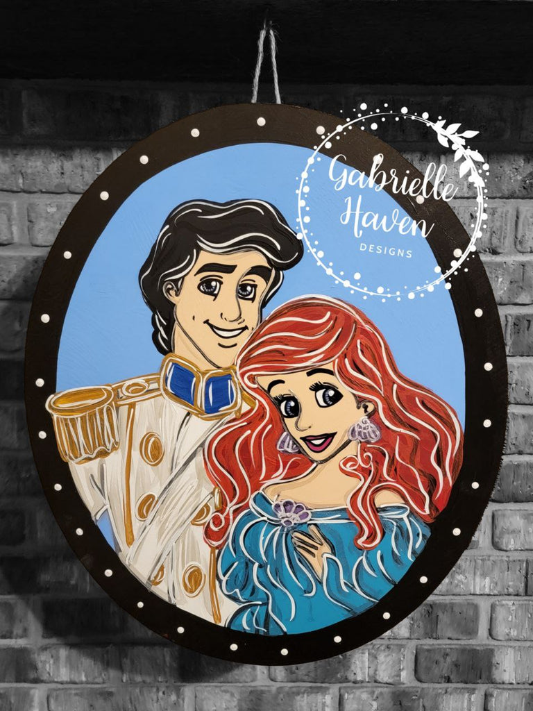 Ariel and Prince Eric's signature. . .