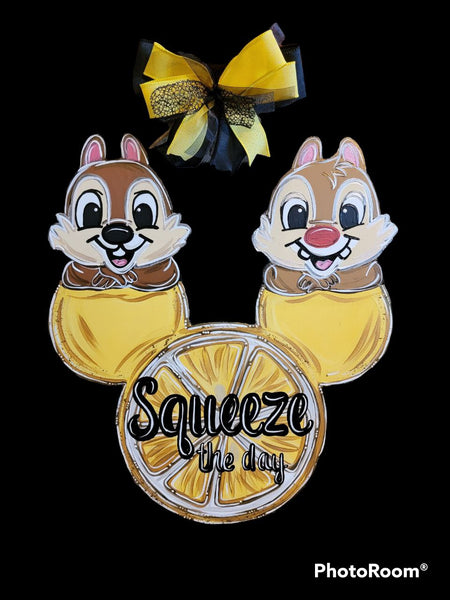 Chip and Dale Lemon Squeeze the Day  (Mouse Ears)