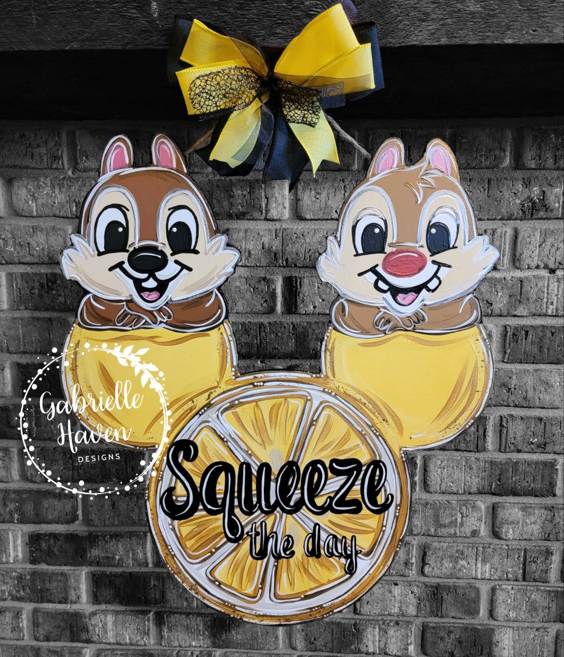 Chip and Dale Lemon Squeeze the Day  (Mouse Ears)