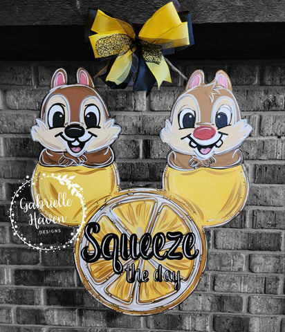 Chip and Dale Lemon Squeeze the Day  (Mouse Ears)