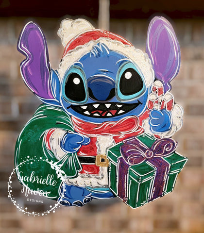 Stitch Christmas Santa