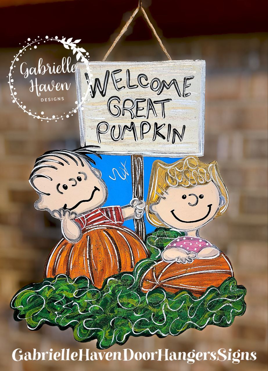 Linus Sally Welcome Great Pumpkin