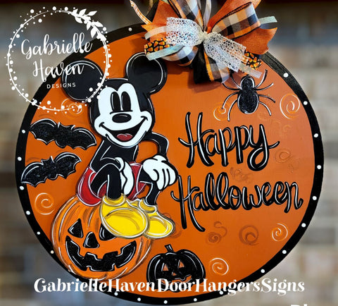 Mickey 3D Halloween Design