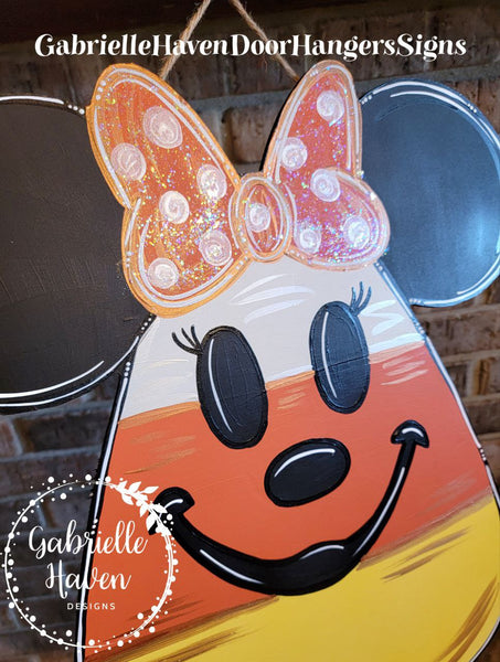 Minnie Mouse Inspired Candy Corn