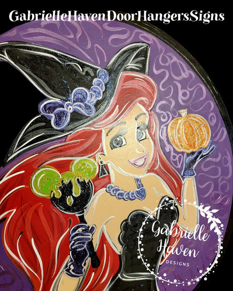 Ariel Halloween Witch