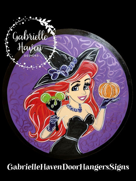 Ariel Halloween Witch