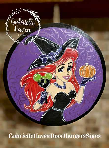 Ariel Halloween Witch