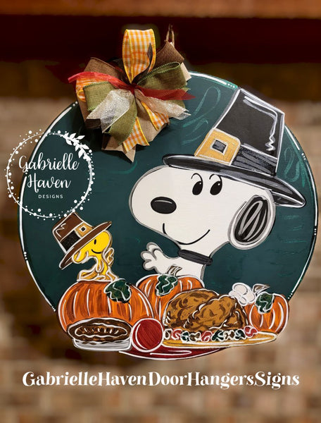 Snoopy Woodstock Thanksgiving