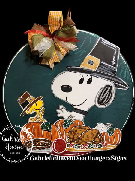 Snoopy Woodstock Thanksgiving