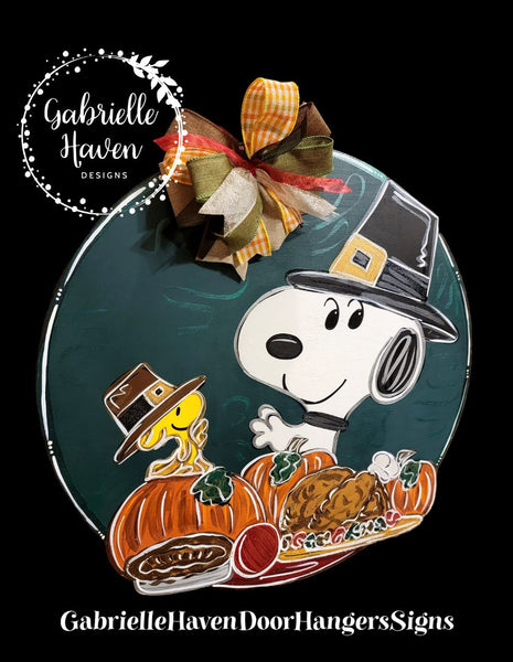 Snoopy Woodstock Thanksgiving