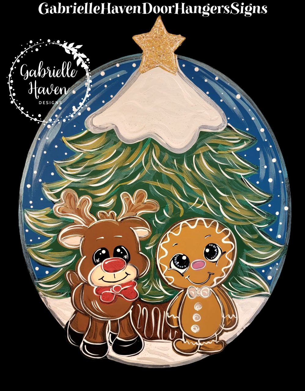 Gingerbread and Rudolph