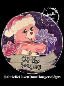 Care Bears Pink Christmas ***other coloring available upon request***