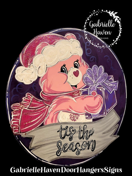 Care Bears Pink Christmas ***other coloring available upon request***