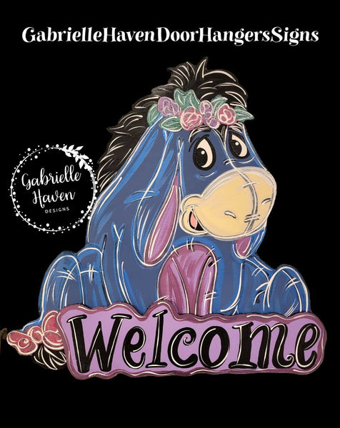 Eeyore Welcome Sign