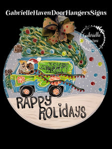 Scooby Rappy Rolidays Christmas Mystery Machine