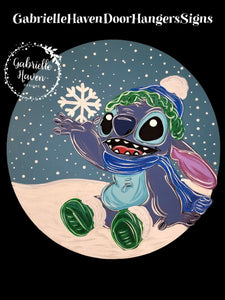 Stitch Winter Snowflake