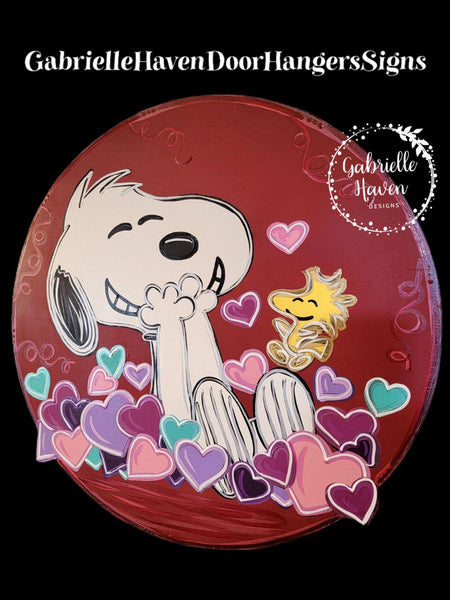 Valentine Hearts Snoopy