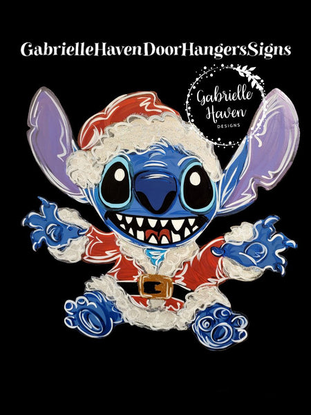 Stitch Santa Claus Suit