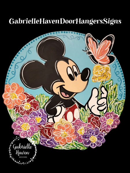 Spring Mickey Flowers