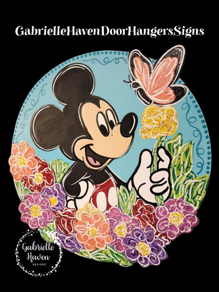 Spring Mickey Flowers